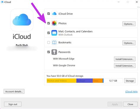 Как настроить синхронизацию приложений в iCloud?