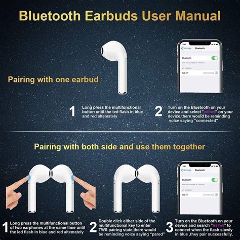 Как настроить сопряжение беспроводных наушников TWS - пошаговая инструкция?