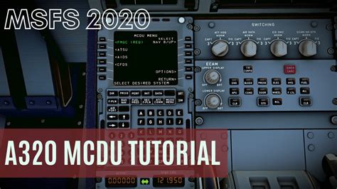 Как настроить MCDU в Airbus A320: пошаговая инструкция