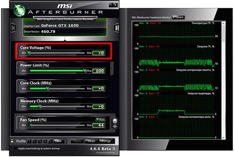 Как настроить core voltage в MSI Afterburner - руководство пошагово