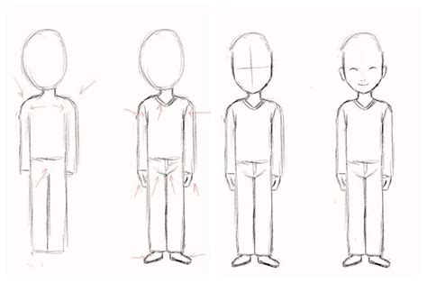 Как научиться рисовать реалистичного ребенка в полный рост