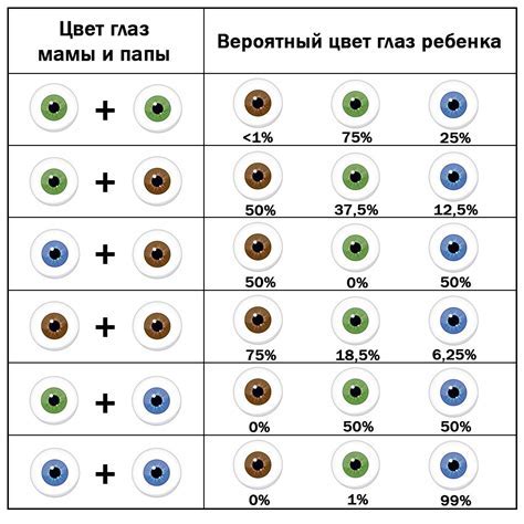 Как определить окончательный цвет глаз у малыша?