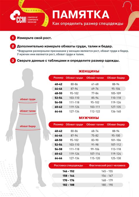 Как определить размеры одежды женщины: подробная инструкция