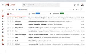 Как отказаться от получения рассылок в Gmail