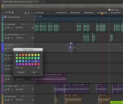 Как отключить лезвие в Adobe Audition