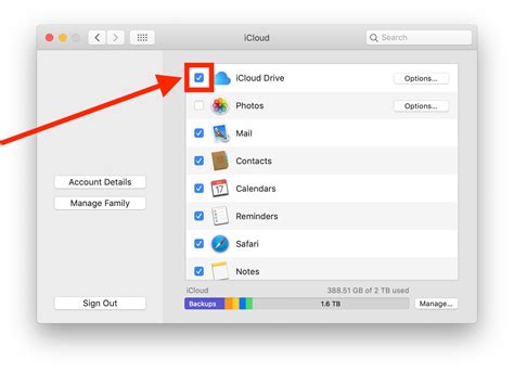 Как отключить iCloud на Mac OS