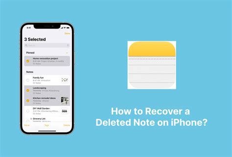 Как отменить неправильно удаленную заметку на iPhone
