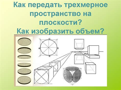 Как передать объемность изгиба на плоскости