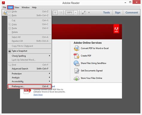 Как переключить язык в программе Adobe Reader на русский