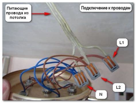 Как подключить люстру к проводам на потолке: подробная инструкция