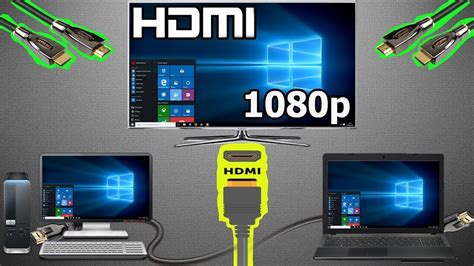 Как подключить телевизор к ноутбуку через HDMI