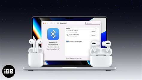 Как подключить AirPods к ПК с Mac