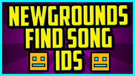 Как получить id песни на Newgrounds для Geometry Dash