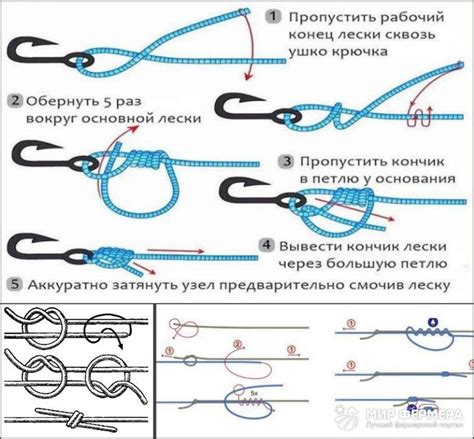 Как привязать поводок к основной леске: важные советы