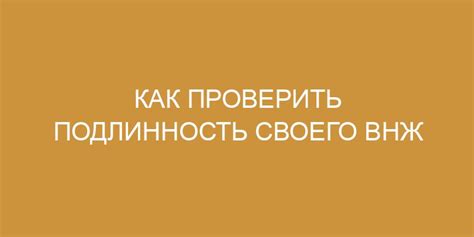 Как проверить подлинность ВНЖ