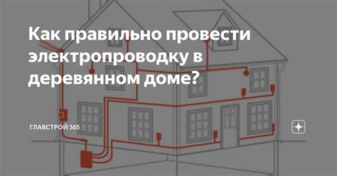 Как провести газы и электропроводку