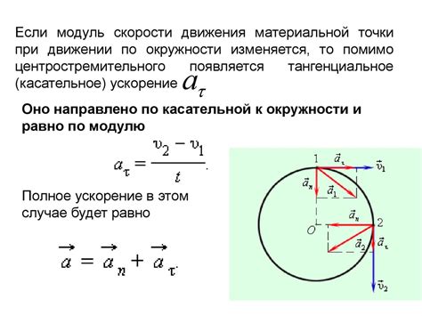 Как работает движение по окружности