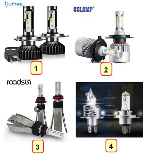 Как работает LED лампа H4