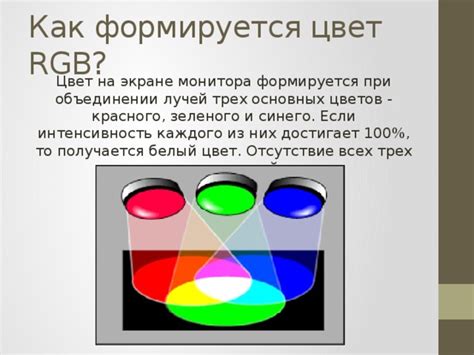 Как работает RGB: отображение цветов на экране