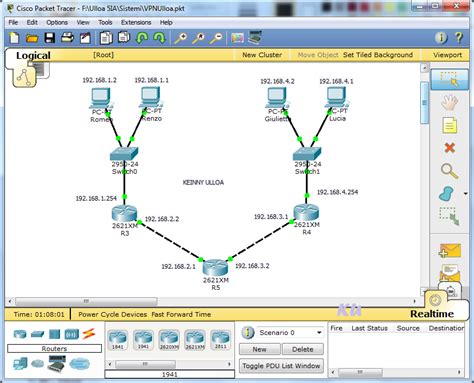 Как работает VPN Cisco Packet Tracer?