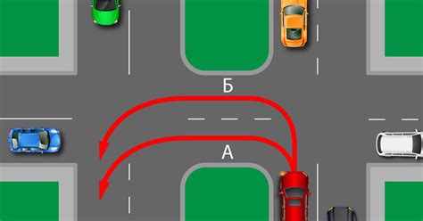 Как развернуться на перекрестке