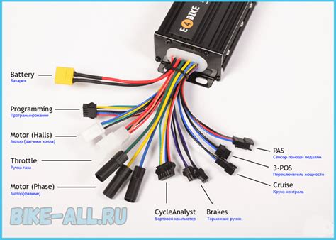 Как сделать управление электровелосипедом и подключение аккумулятора
