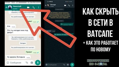 Как скрыть время онлайн в WhatsApp