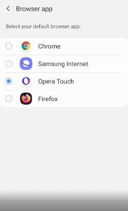 Как сменить браузер на Android Samsung