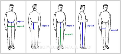 Как снять мерки для брюк без складок и стрелок