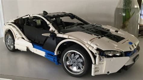 Как собрать LEGO машину BMW i8: пошаговая инструкция