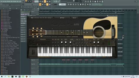 Как создать мелодию гитары в FL Studio 20