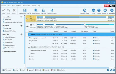 Как создать разделы на SSD