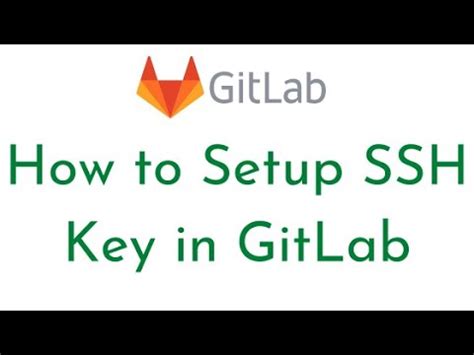 Как создать SSH Key для GitLab через Bash