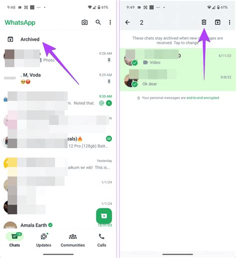 Как удалить чаты в WhatsApp на Android и iOS