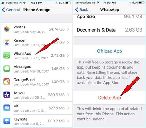 Как удалить WhatsApp с устройств Apple