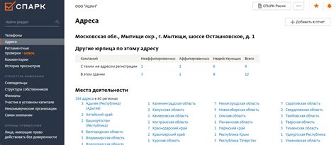 Как узнать юридический адрес через регистрационный номер организации?