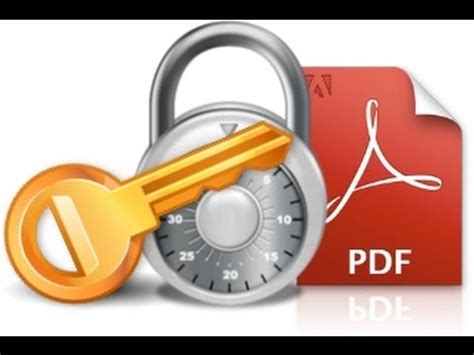 Как установить пароль на файл PDF в Adobe Acrobat