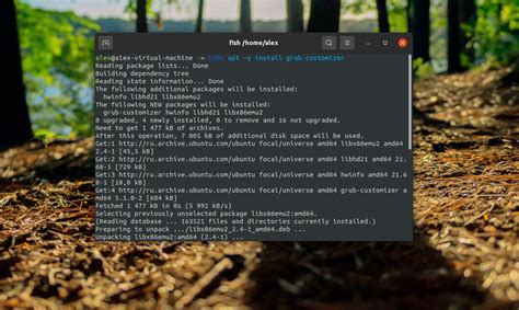 Как установить Grub Customizer в Ubuntu 22.04