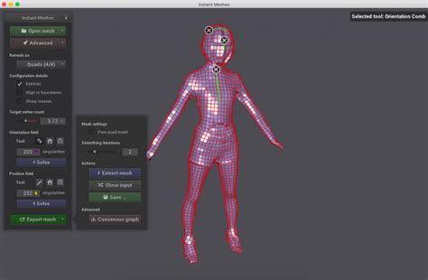 Как установить Instant Meshes в Blender