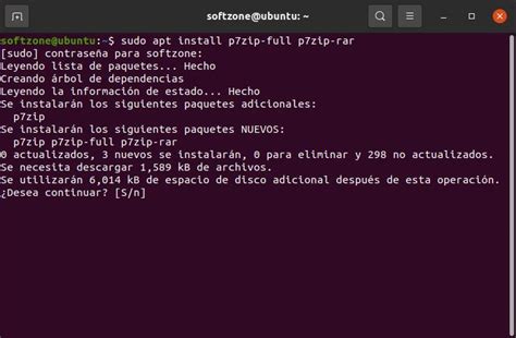 Как установить ZIP архиватор в Linux: