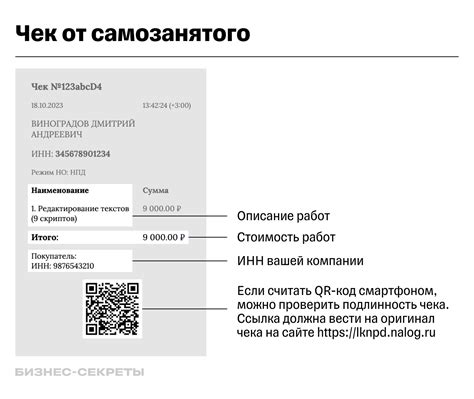 Как хранить чеки для самозанятого