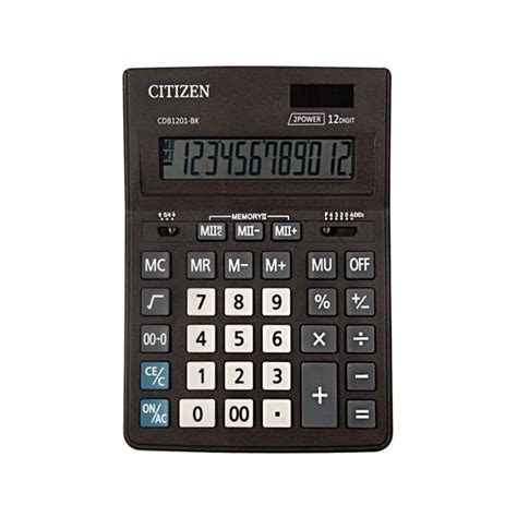 Калькулятор Citizen CDB1201 BK