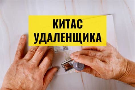 Китас на работу или бизнес