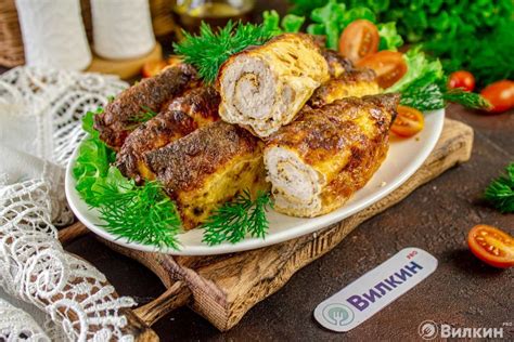 Классический рецепт бризоли из фарша с начинкой