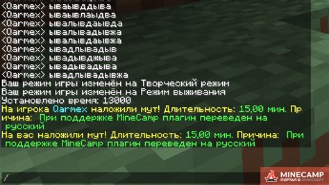 Команда для отключения чата в Minecraft на сервере: подробная инструкция