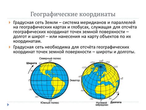 Координаты: определение и значение в различных областях