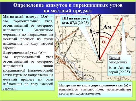 Корректировка показаний компаса для учета магнитных склонений