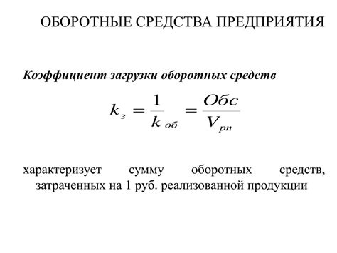 Коэффициент загрузки: примеры из практики