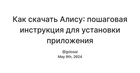 Максимально простая инструкция для установки Алисы