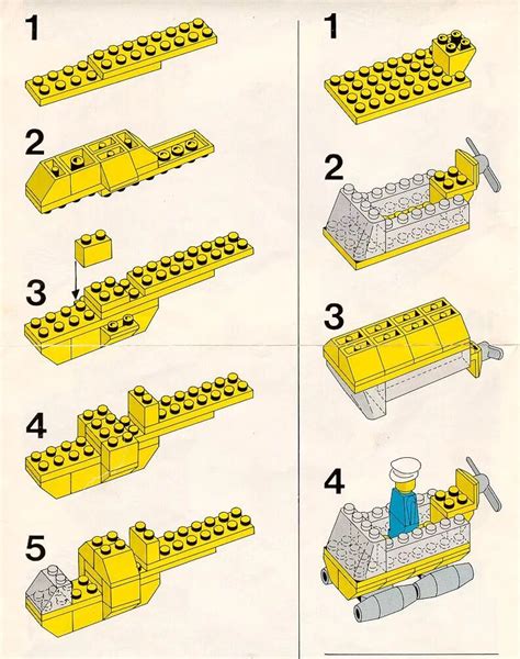 Мануалы для сборки фан-моделей Лего